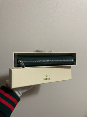 Brand new Rolex AD green pen/pencil case (9 available)