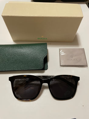 Brand new Rolex AD sunglasses with green leather case (bulk available)