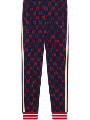 Gucci Jacquard GG sweatpants Red sz M