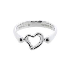 Tiffany and Co open heart ring (various sizes)