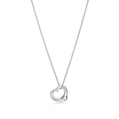 Tiffany and Co love necklace with replacement 16 inch chain