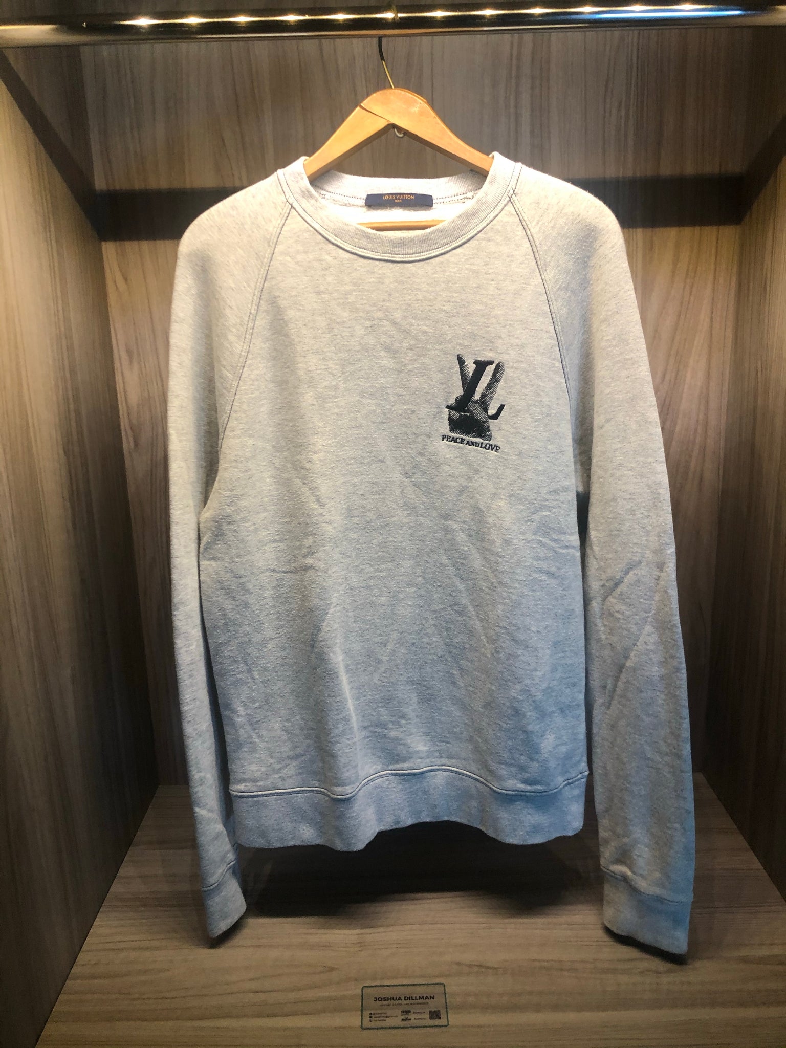 Louis Vuitton 'Peace and Love' Sweater