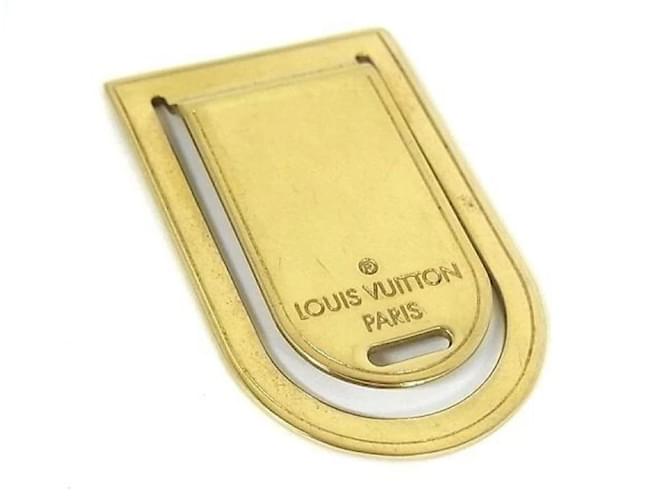 Louis Vuitton gold money clip – Ventura